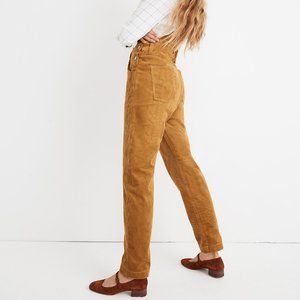 Madewell Straight-Leg Corduroy Overalls - XXL